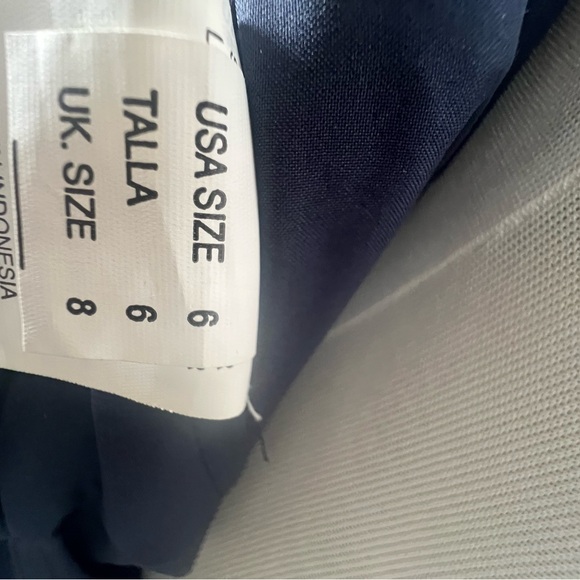 Mori Lee Blue Strapless Ruched Sweetheart Gown - Picture 8 of 8